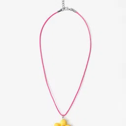 Beau Design Floral Pendant With Chain-image-84