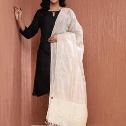 Fabindia Woven Design Dupatta-image-16
