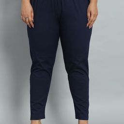 Fruba Women Tailored Straight Fit Wrinkle Free Trousers-image-40