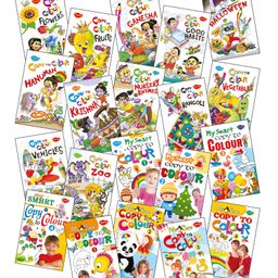 Sawan Colouring Book Set of 20 - English-20