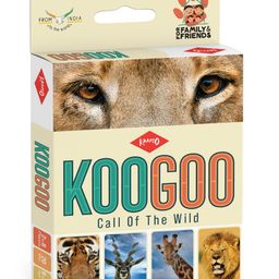 KAADOO KOOGOO Educational Card Game Learn About Indian & African Wild Animals Food Chain-9