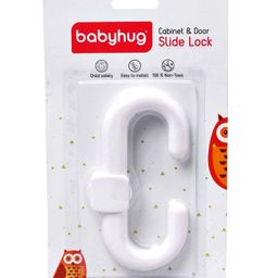 Babyhug Slide Door Lock - White-27