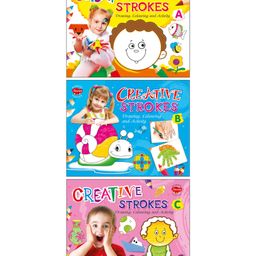 Colouring and Activity Books set of 3 - English-3