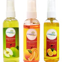 Organic Magic 3 Flavours Hand Sanitizer - 100 ml-12