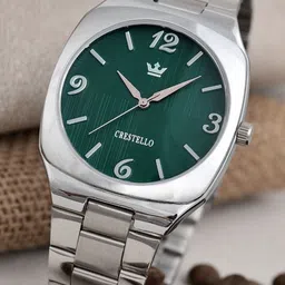 CRESTELLO Men Stainless Steel Straps Analogue Watch CR-G251-GRN-CH-image-53