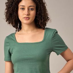 The Roadster Lifestyle Co Cotton Crop T-Shirt-picture-13