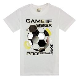 Gini and Jony Boys Graphic Printed Round Neck Cotton T-shirt-image-32
