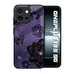 QRIOH Floral Printed OnePlus 13s 5G Silicone Back Case-picture-1