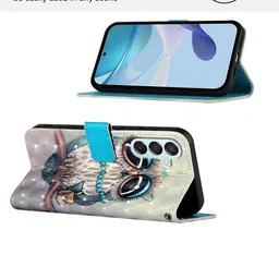 PEEPERLY Abstract Printed iPhone 15 Plus Flip Case Mobile Accessories image 5