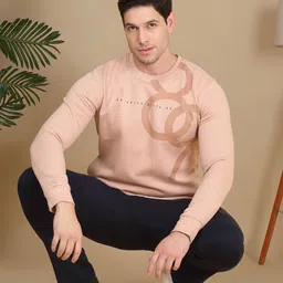 Sweet Dreams Men Typography Printed Sweatshirt-image-77