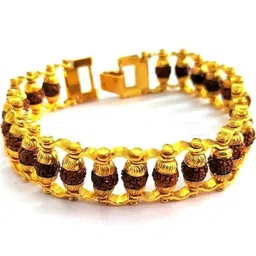 Divine souvenirs Gold Alloy Bracelet-picture-52