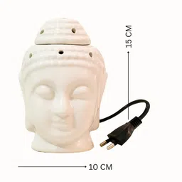 Pookiemoon Buddha Shaped With Lemon and Rose Oils Aroma Oil Diffuser - 10ml Each image 2