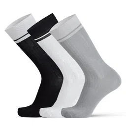 The Sock Street Men Pack Of 3 Calf-Length Socks-picture-51