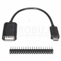 Raspberry Pi Zero W USB Adapter with HDTV Cable, OTG, Camera Cable and Heat Sink, Power Adapter Accessories Kit image 3