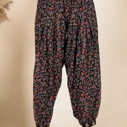 Aramya Women Floral Printed Loose Fit Cotton Salwar-image-39
