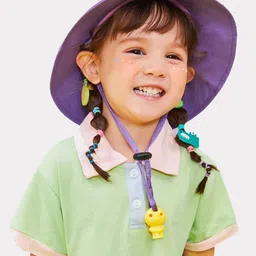 Little Surprise Box LLP Kids 3D Horn Unicorn Wide Coverage Sun Hat With Adjustable Strap-31