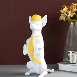 Myntra Elegant Homes White Figurine Showpiece-picture-0