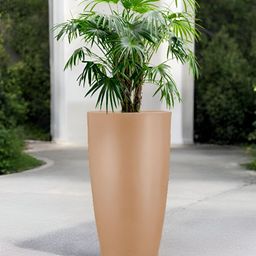Go Hooked Brown Durable Round Planter-58
