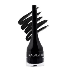 Fashion Colour Jersy Girl 24 Hours Long Lasting  2 In 1 Kajal & Eyeliner 3.8 g - Black-image-41