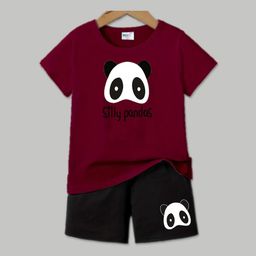 MITANSH Unisex Maroon Dresses-image-72
