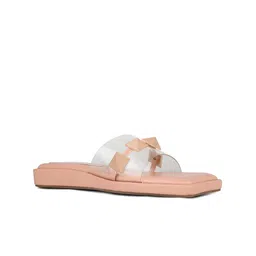 Inc 5 Women Open Toe Flats with Bows-15
