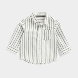 mothercare Boys Opaque Striped Casual Shirt-image-75