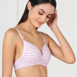 Samvar Multi Cotton Non-Wired Non Padded Minimizer Bra-picture-1