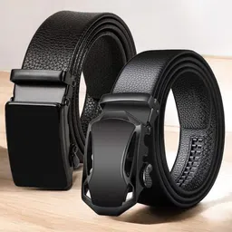 Provogue Men Textured 2 PU Belt-image-42
