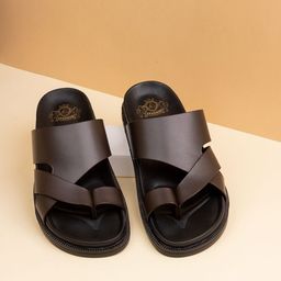 ATESBER by Inc.5 Men Leather Comfort Sandals-image-7
