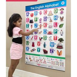 target publication pvt ltd Target Publications Alphabet and Numbers Chart - English image 3