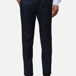 Park Avenue Men Mid-Rise Slim Fit Formal Trousers-image-37