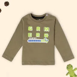 Babies R Us Boys Typography Printed Applique T-shirt-picture-42