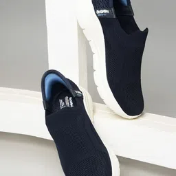 Action Women Woven Design Slip-On Round Toe Sneakers-31