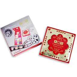 A.D.S Eyeshadow, Blusher, Make Up Powder, Lipstick, Mirror & Puff Makeup Kit - 45 gm-A8569 image 5