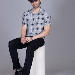 Antiloop Men Opaque Printed Casual Shirt-image-59