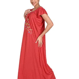 For You For Me Embroidered Maxi Nightdress image 2