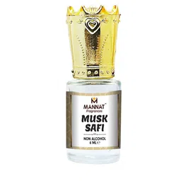 mannat fragrances Musk Safi Non Alcohol Attar- 6 ml image 3