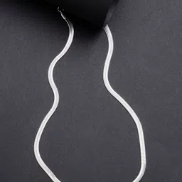 NVR Girls Rhodium-Plated Handcrafted Chain-81