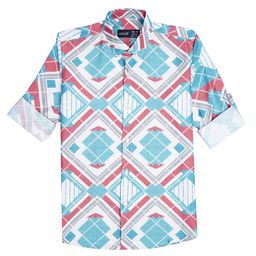 CAVIO Boys Comfort Abstract Printed Spread Collar Casual Shirt-image-38