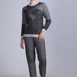 MONTREX Printed  Top With Trouser Co-Ords-picture-9