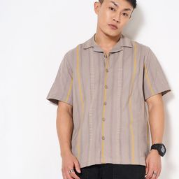People Men Slim Fit Opaque Printed Casual Shirt-picture-32