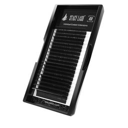 STACY LASH 20-Rows Individual False Eyelash Extensions - Curl B-image-29