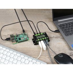 Waveshare Industrial Grade USB HUB, Extending 4x USB 2.0 Ports, Switchable Dual Hosts (Without Power Adapter) image 5