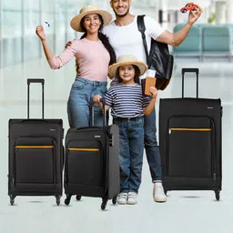 Timus Set Of 3 Nexon Soft-Sided Trolley Bag-13
