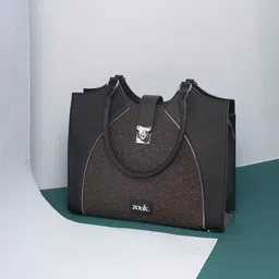 ZOUK Printed Swagger Shoulder Bag with Applique-13
