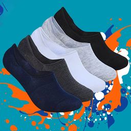 MJE Pack Of 5 Shoe Liners Socks-image-98