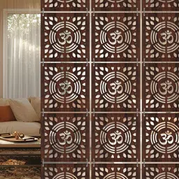 Myntra Elegant Homes Brown Set of 4 Room Darkening Door Curtain-image-74