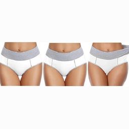 Diving Deep Women Pack of 3 Cotton Assorted Hipster Briefs-image-58