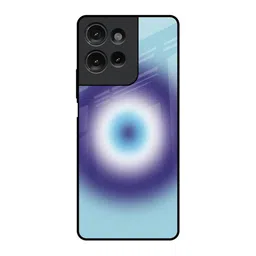 QRIOH Evil Eye Art Printed Motorola G75 5G Impact Resistant Back Case-image-12