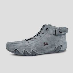 Valin Fox Men Solid Synthetic Leather High-Top Sneakers-image-76